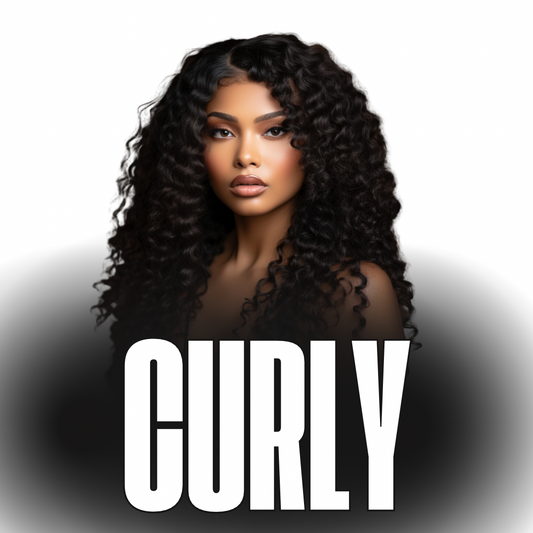 Deep Curly 13x4 Frontal Wig